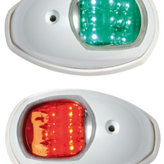 Kulkuvalopari LED Evoled - valkoinen ABS