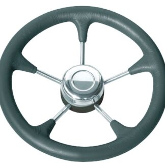 Ohjauspyörä Leader Tanegum, Musta