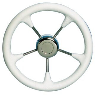 Ohjauspyörä Leader Tanegum, Valkoinen