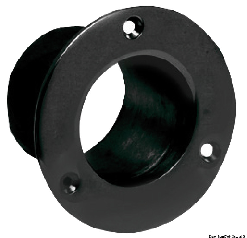 Bush to joint pipe black plastic