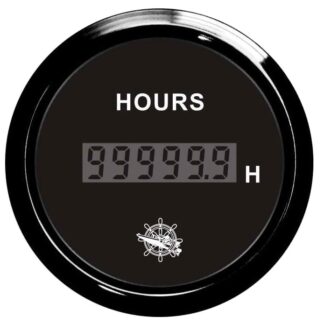 Tuntimittari 0-99999h 12/24v
