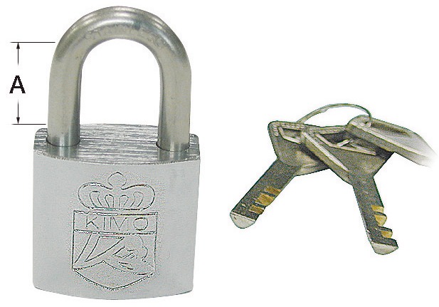 Lukko 25x19mm RST