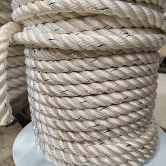 LIROS Polyester 3-lyöty 20mm valkoinen